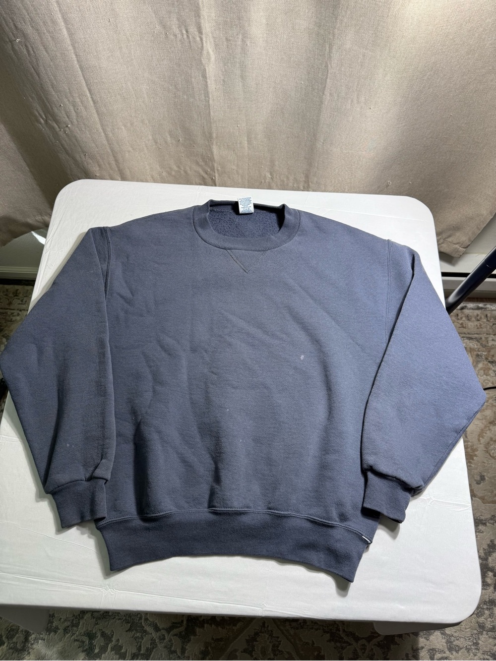 1990s Russell Athletic Made in USA Faded Crewneck Pullover, Size M